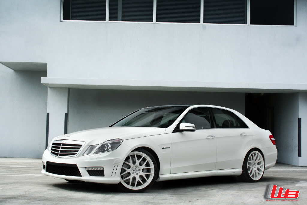 photo 8 Mercedes-Benz E-Class custom wheels HRE P40 20x9.5, ET , tire size 255/30 R20. 20x10.5 ET 285/25 R20