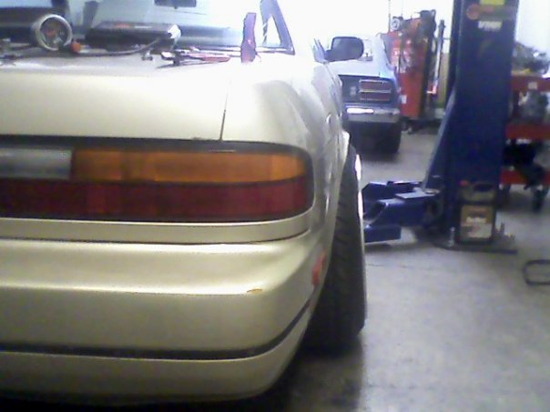 photo 2 Nissan S13 custom wheels Veilside Andrew Racing F 18x10.0, ET -4, tire size 235/40 R18. 18x11.5 ET-15 245/40 R18