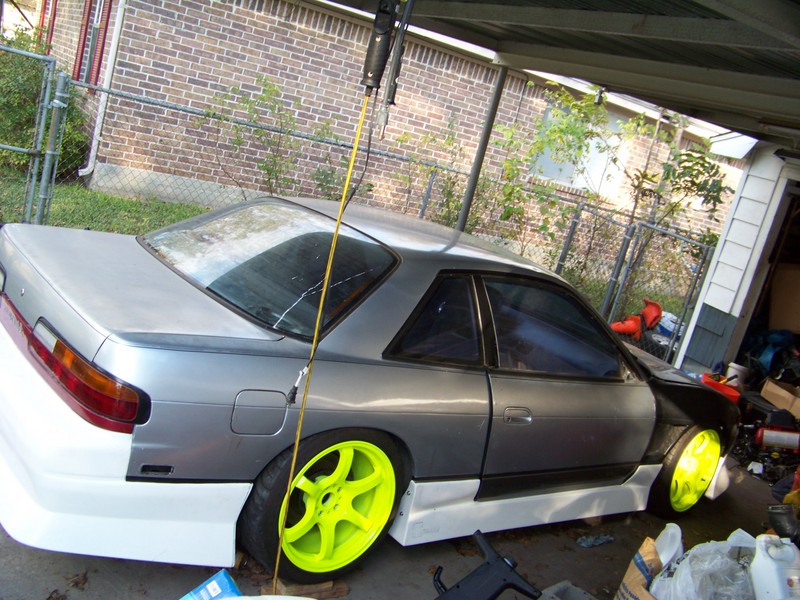photo 3 Nissan S13 custom wheels Rays Engineering Gram Lights 57D 18x9.5, ET +12, tire size 235/40 R18. 18x9.5 ET+12