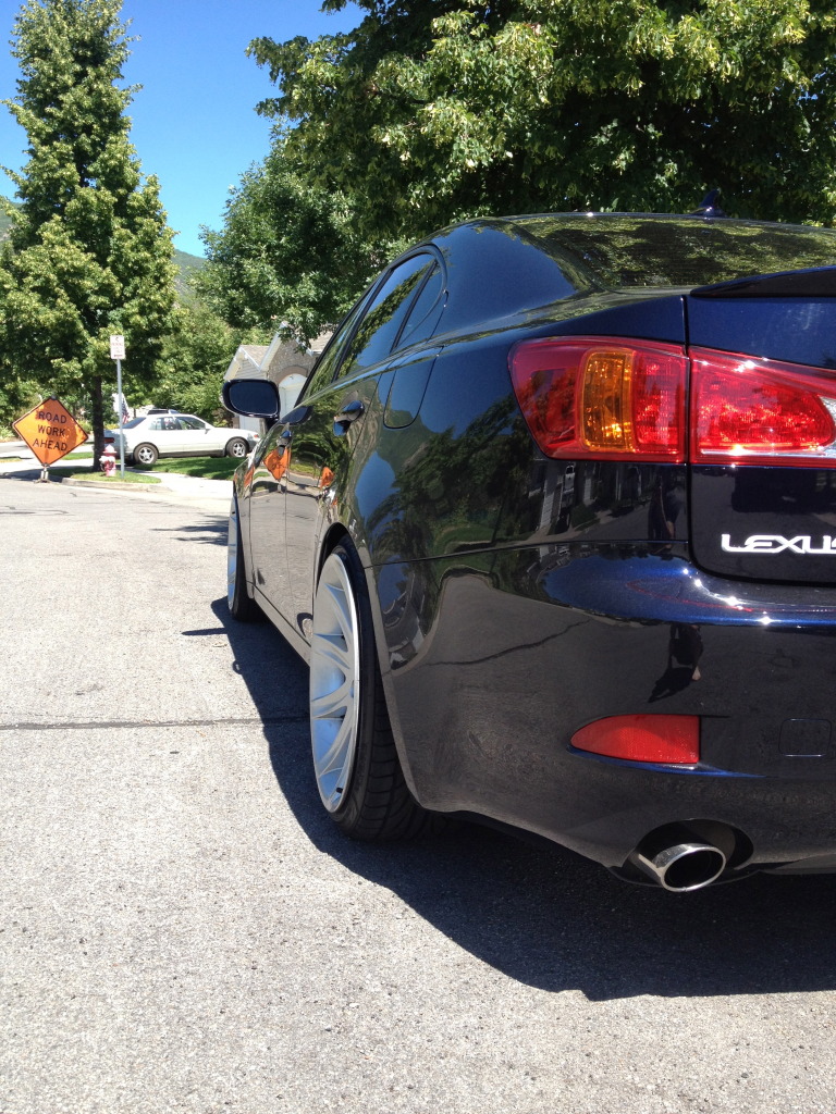 photo 3 Lexus IS 250 custom wheels Borbet style 95's 19x9.0, ET +24, tire size 215/35 R19. 19x10.0 ET+24 225/35 R19