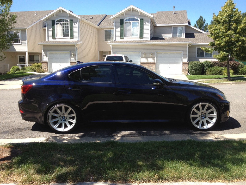 photo 2 Lexus IS 250 custom wheels Borbet style 95's 19x9.0, ET +24, tire size 215/35 R19. 19x10.0 ET+24 225/35 R19