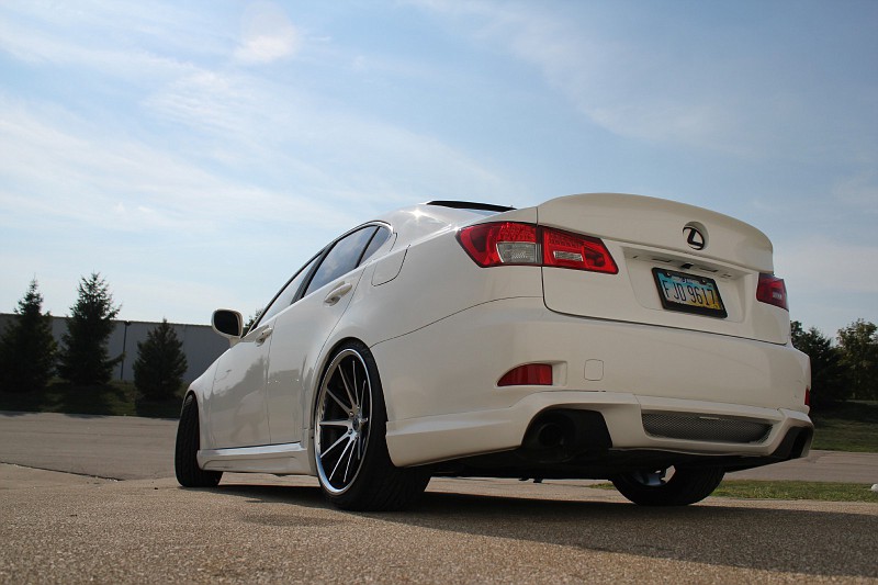 photo 6 Lexus IS 250 custom wheels   20x9.0, ET +35, tire size 245/30 R20. 20x10.0 ET+40 275/30 R20