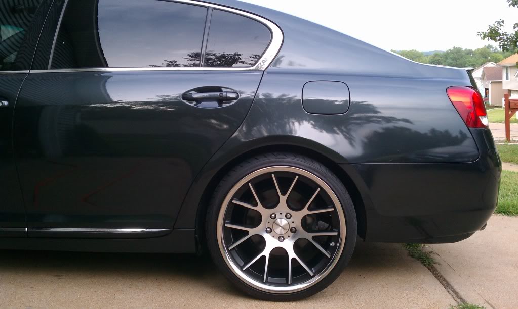photo 2 Lexus GS 460 custom wheels Vossen 20x9.0, ET +25, tire size 255/30 R20. 20x10.5 ET+30 295/20 R20