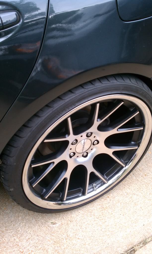 photo 1 Lexus GS 460 custom wheels Vossen 20x9.0, ET +25, tire size 255/30 R20. 20x10.5 ET+30 295/20 R20