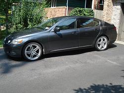 photo 1 Lexus GS 350 custom wheels Work  Gnosis GS-2 19x8.5, ET +38, tire size 245/35 R19. x ET