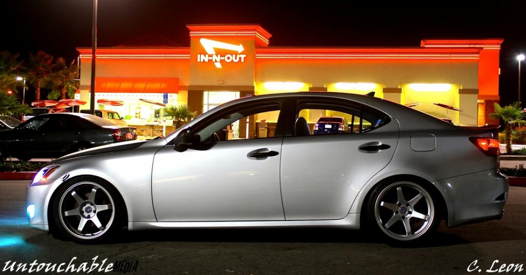 photo 1 Lexus IS 250 custom wheels Miro 398 18x8.5, ET +25, tire size 225/40 R18. x ET 245/40 R
