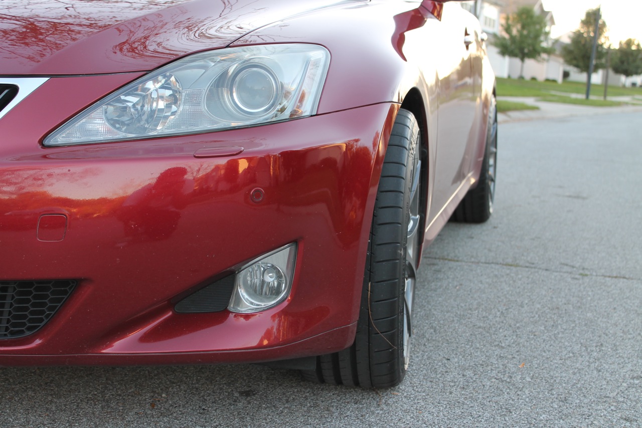 photo 5 Lexus IS 350 custom wheels Forgestar CF5V 19x8.5, ET +30, tire size 225/35 R19. 19x10.0 ET+38 265/35 R19