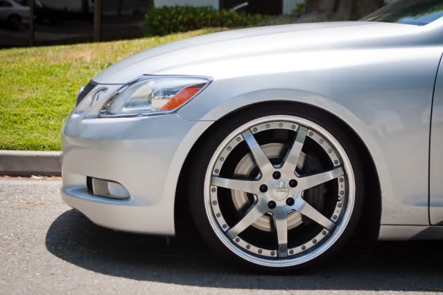 photo 1 Lexus GS 300 custom wheels Work  Gnosis GS3 20x9.0, ET +34, tire size 235/30 R20. 20x10.5 ET+38 275/30 R20