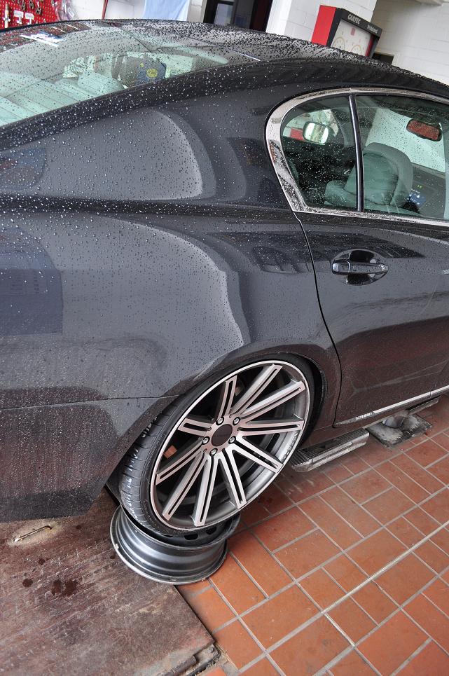 photo 5 Lexus GS 450h custom wheels Vossen  CV4  20x9.0, ET +38, tire size 235/30 R20. 20x10.5 ET+45 285/25 R20