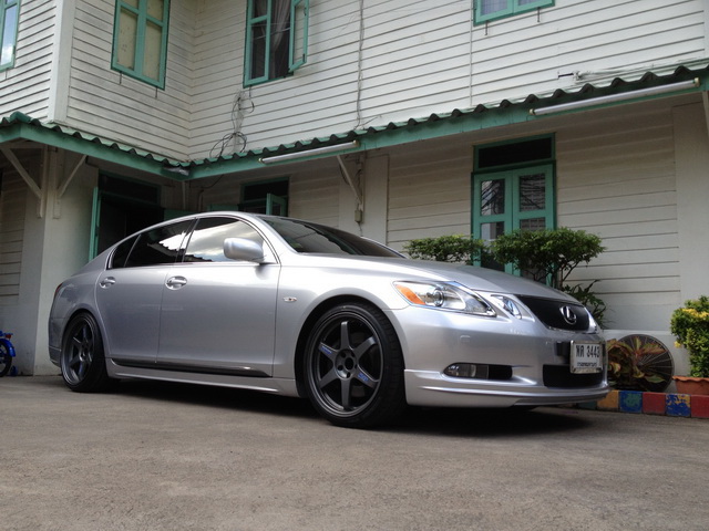 photo 1 Lexus GS 300 custom wheels Volk  TE37 19x8.5, ET , tire size 235/35 R19. 19x10.5 ET 275/30 R19