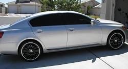 photo 2 Lexus GS 400 custom wheels Asanti  AF119B 20x8.5, ET , tire size X R20. 20x10.0 ET 