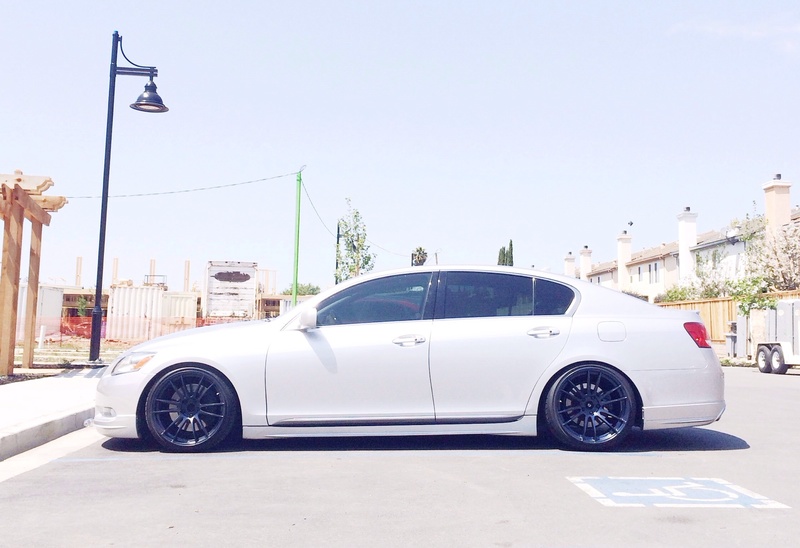 photo 1 Lexus GS 350 custom wheels Gram Lights 57 Xtreme 19x9.5, ET +25, tire size 225/35 R19. 19x10.5 ET+25 245/35 R19