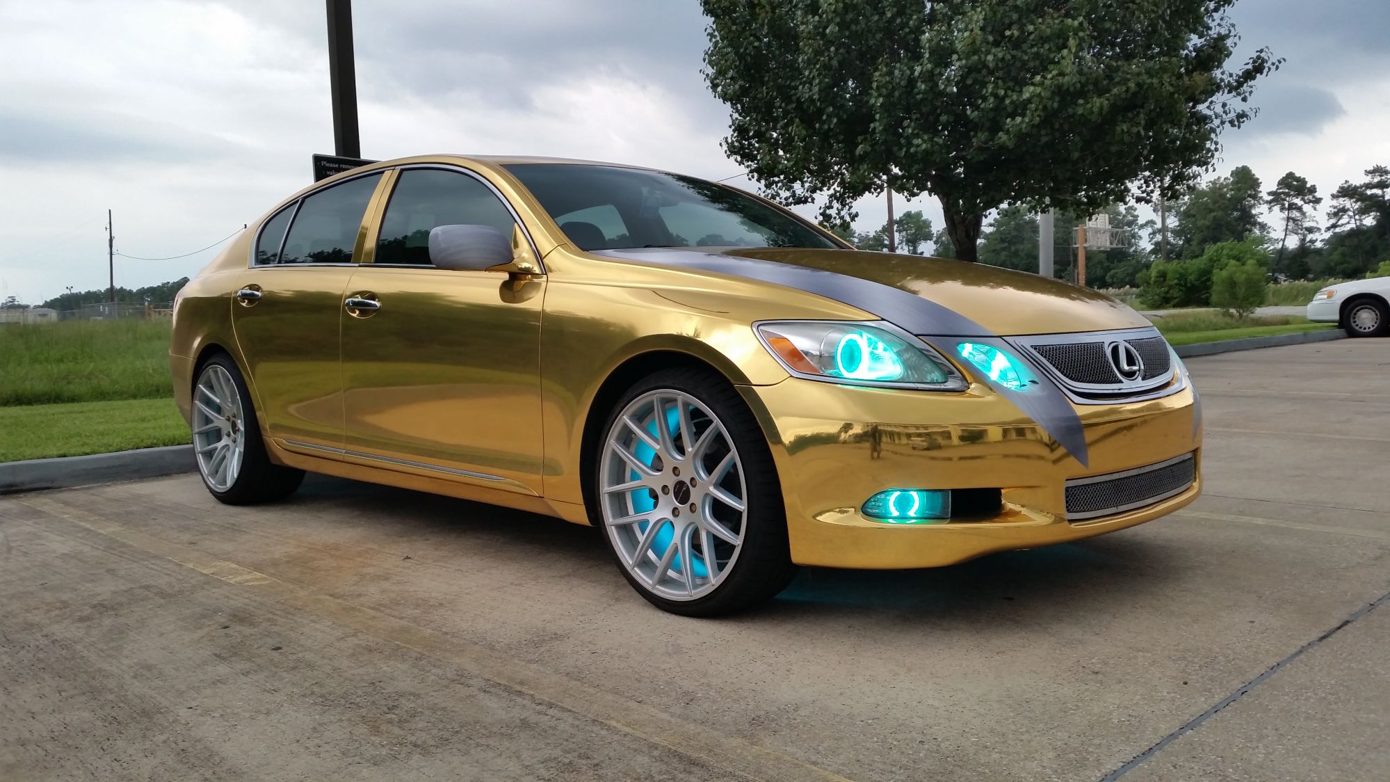 photo 1 Lexus GS 300 custom wheels Giovanna Shaki 20x9.0, ET , tire size 245/30 R20. 20x10.5 ET 275/30 R20