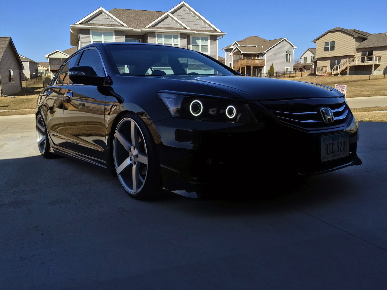 photo 3 Honda Accord custom wheels Vossen CV3/Conti 20x, ET , tire size X R20. x ET 