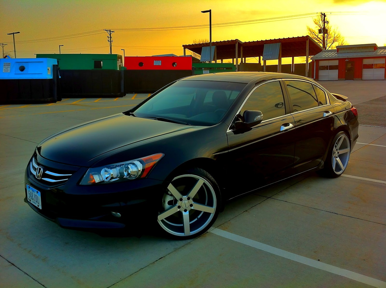 photo 1 Honda Accord custom wheels Vossen CV3/Conti 20x, ET , tire size X R20. x ET 