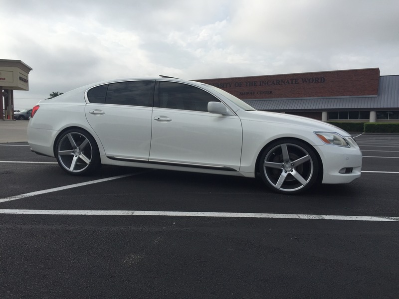 photo 8 Lexus GS 460 custom wheels Niche Milan  20x8.5, ET +35, tire size 245/30 R20. 20x10.0 ET+40 285/30 R20
