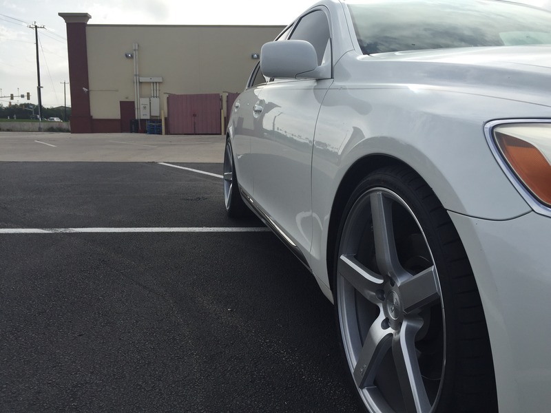 photo 3 Lexus GS 460 custom wheels Niche Milan  20x8.5, ET +35, tire size 245/30 R20. 20x10.0 ET+40 285/30 R20