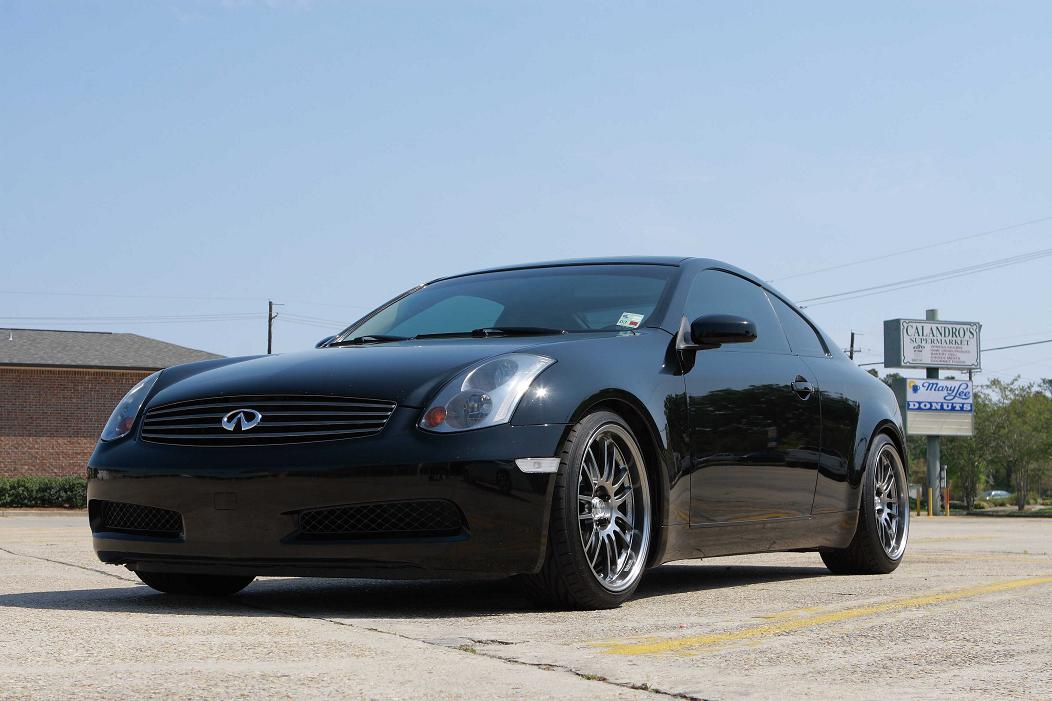 photo 2 Infiniti G35 custom wheels Rays Engineering Volk Racing RE30 19x10.0, ET +30, tire size 255/35 R19. 19x11.0 ET+25 275/35 R19
