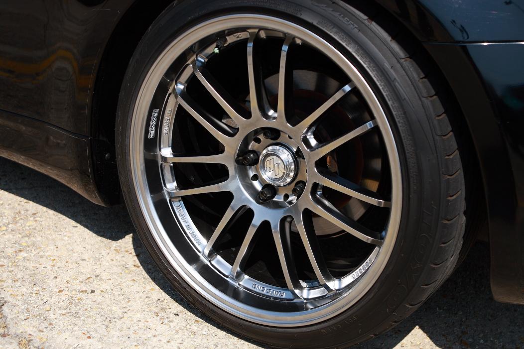 photo 5 Infiniti G35 custom wheels Rays Engineering Volk Racing RE30 19x10.0, ET +30, tire size 255/35 R19. 19x11.0 ET+25 275/35 R19