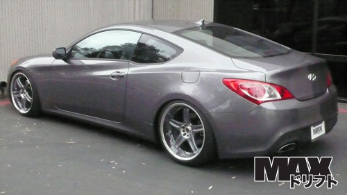 photo 1 Hyundai Genesis custom wheels Volk  GT-C  20x9.5, ET +16, tire size 225/35 R20. 20x10.5 ET+22 255/35 R20