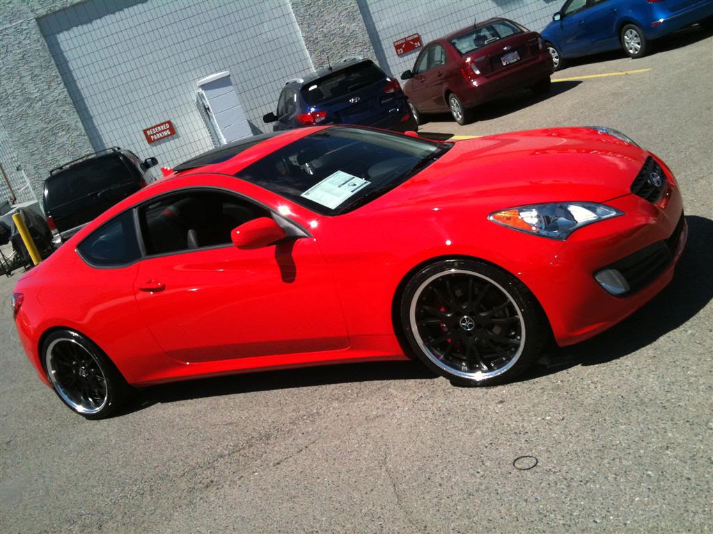 photo 1 Hyundai Genesis custom wheels Work Venaci Mesh 20x9.0, ET +30, tire size 245/35 R20. 20x10.0 ET+25 285/30 R20