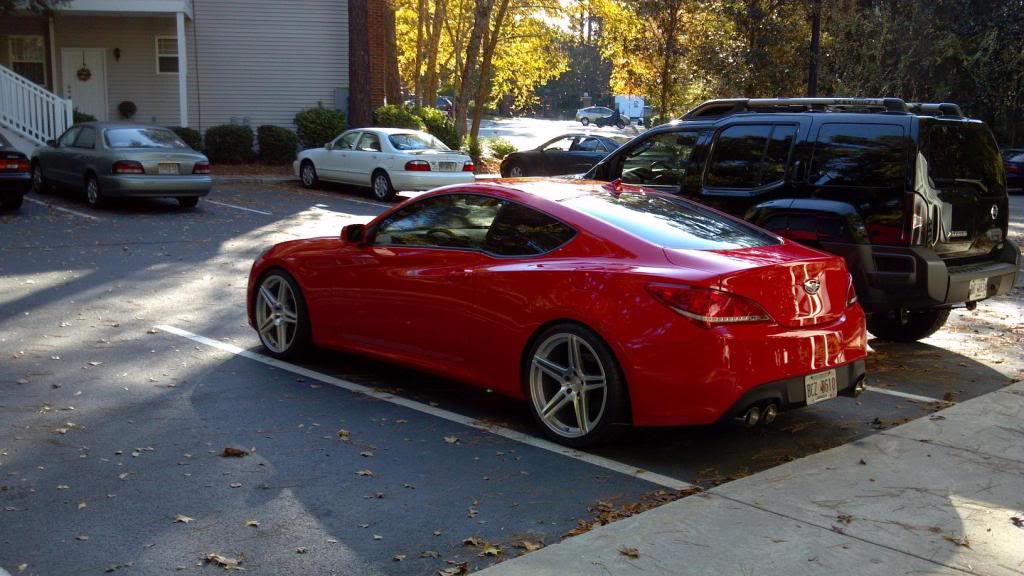 photo 1 Hyundai Genesis custom wheels InCurve IC-S5 20x9.5, ET +25, tire size 255/30 R20. 20x10.5 ET+25 285/30 R20
