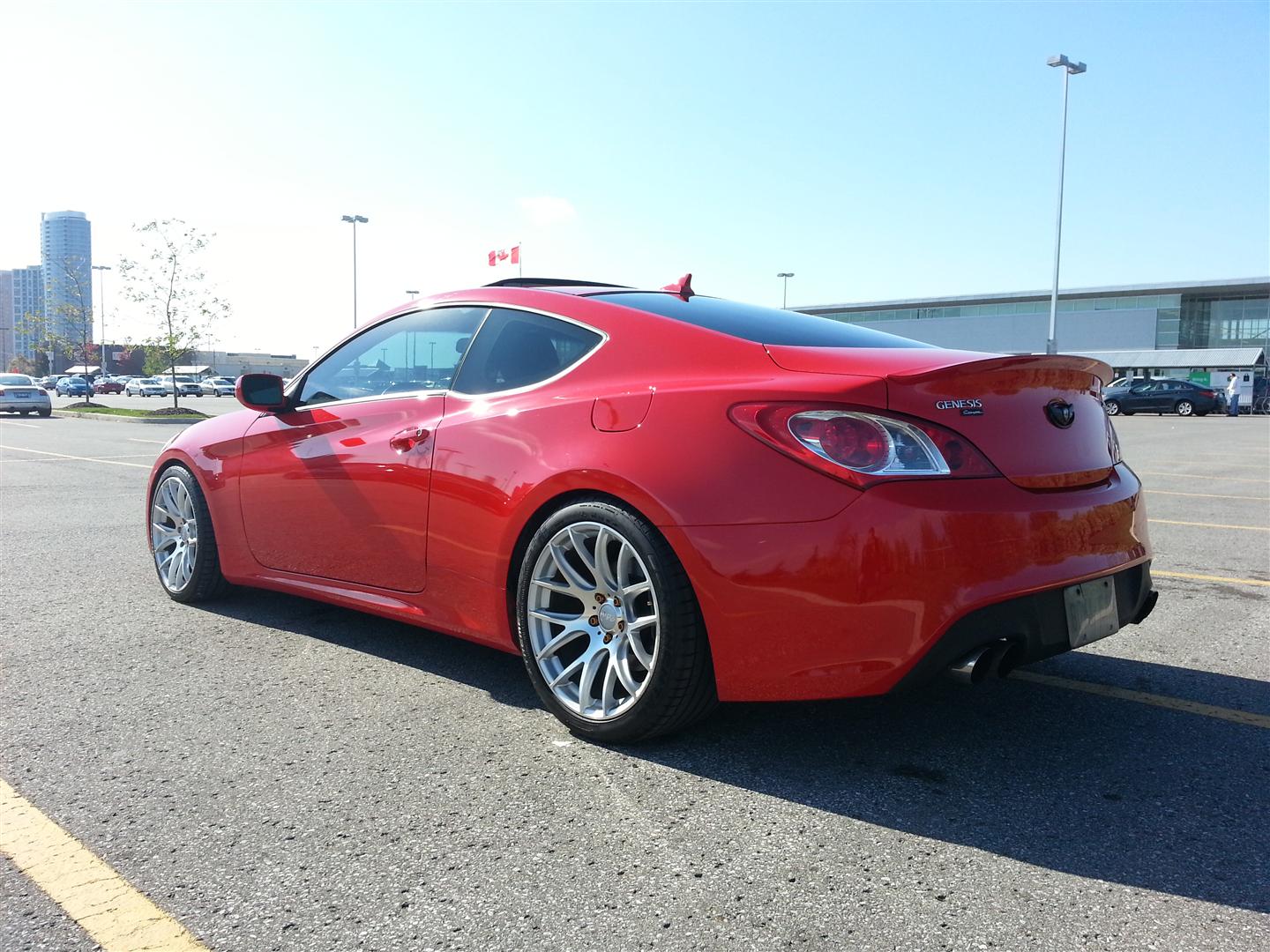 photo 4 Hyundai Genesis custom wheels Miro Type 111 19x8.5, ET +15, tire size 245/35 R19. 19x9.5 ET+20 275/35 R19