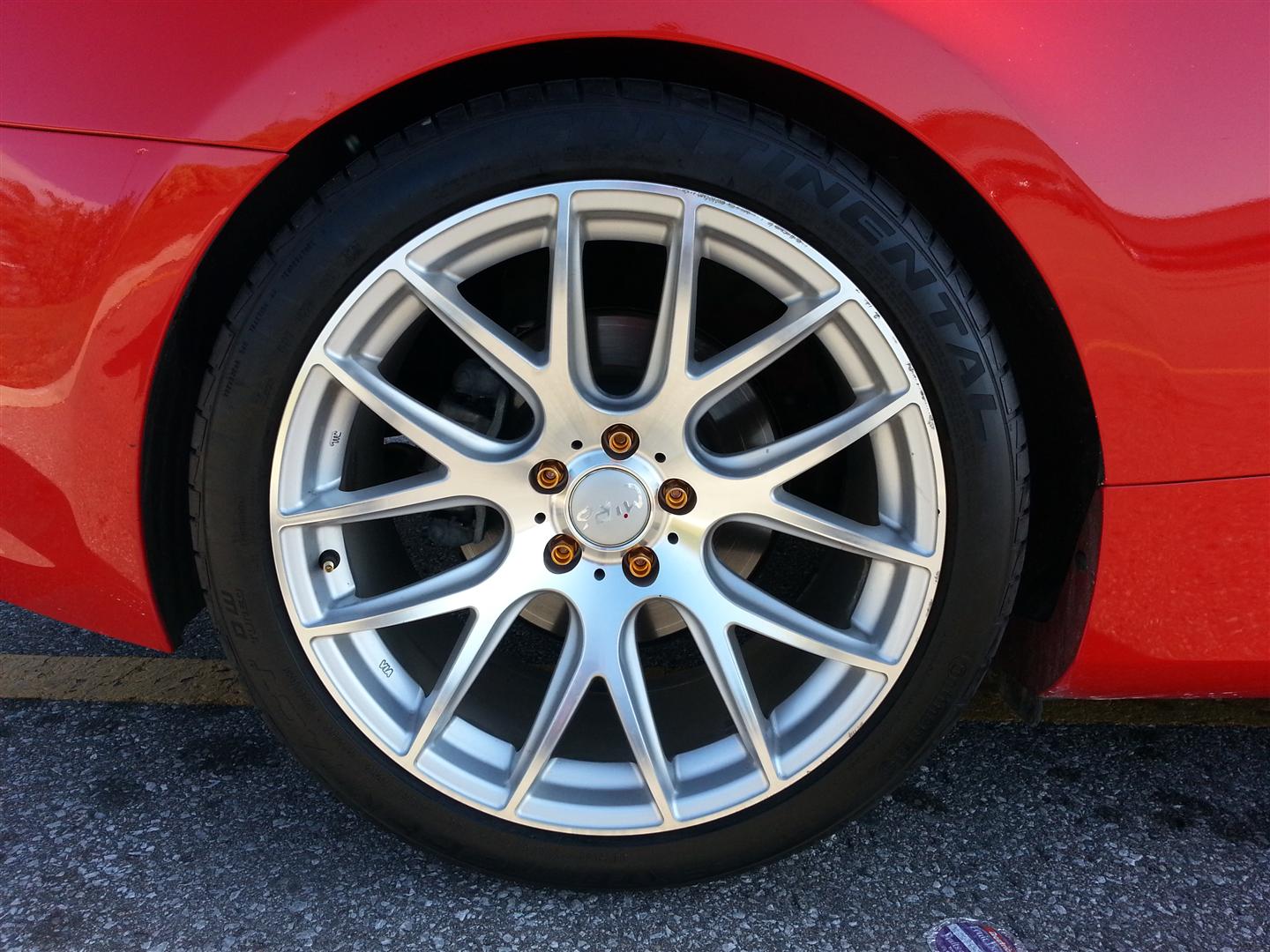 photo 2 Hyundai Genesis custom wheels Miro Type 111 19x8.5, ET +15, tire size 245/35 R19. 19x9.5 ET+20 275/35 R19