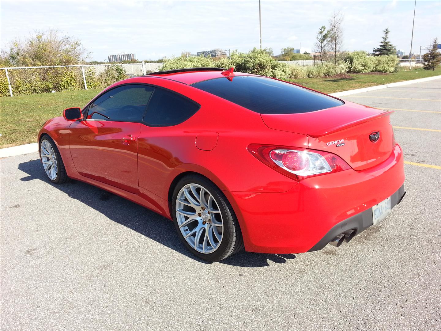 photo 6 Hyundai Genesis custom wheels Miro Type 111 19x8.5, ET +15, tire size 245/35 R19. 19x9.5 ET+20 275/35 R19