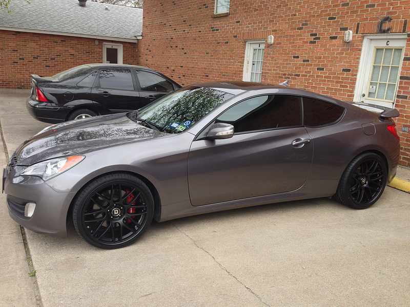 photo 1 Hyundai Genesis custom wheels Drag DR37 20x8.5, ET +20, tire size 245/30 R20. 20x10.0 ET+23 285/30 R20