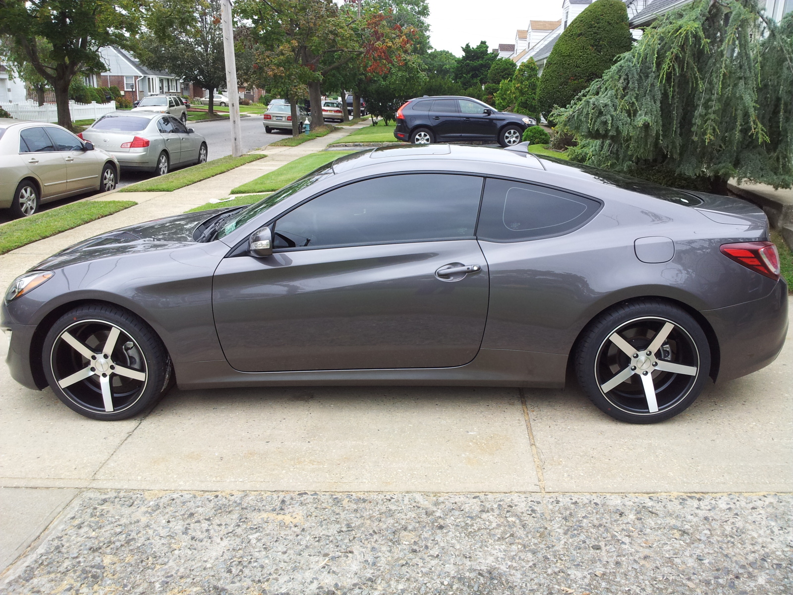 photo 2 Hyundai Genesis custom wheels Vossen CV3  19x8.5, ET +15, tire size 245/35 R19. 19x10.0 ET+20 275/35 R19