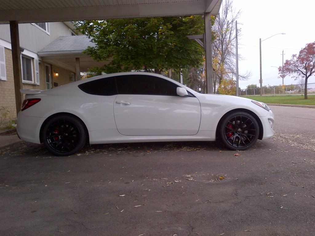 photo 4 Hyundai Genesis custom wheels DAI DW48 19x8.5, ET +15, tire size 245/35 R19. 19x9.5 ET+20 275/35 R19