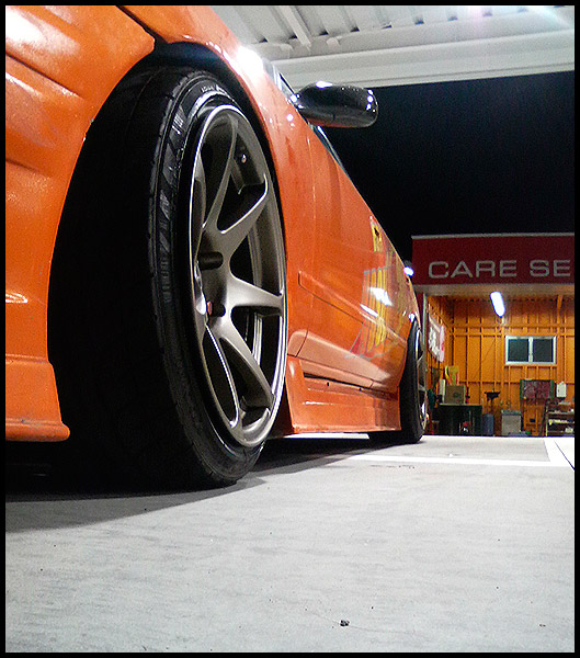photo 2 Toyota Chaser custom wheels CST Zero-1 Hyper 17x9.5, ET +15, tire size 235/40 R17. x ET 215/45 R