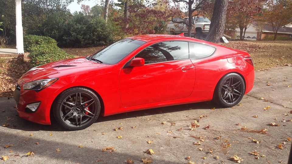 photo 1 Hyundai Genesis custom wheels Avant Garde M368  19x8.5, ET +20, tire size 245/35 R19. 19x9.5 ET+20 275/35 R19