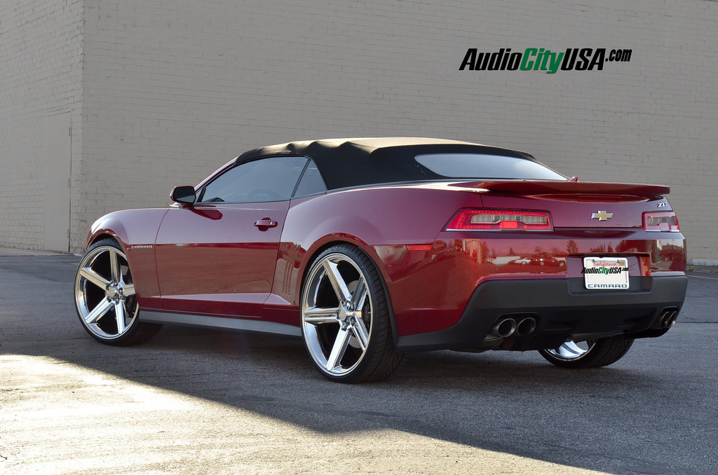 photo 2 Chevrolet Camaro custom wheels IROC Chrome 24x10.0, ET , tire size 275/25 R24. x ET