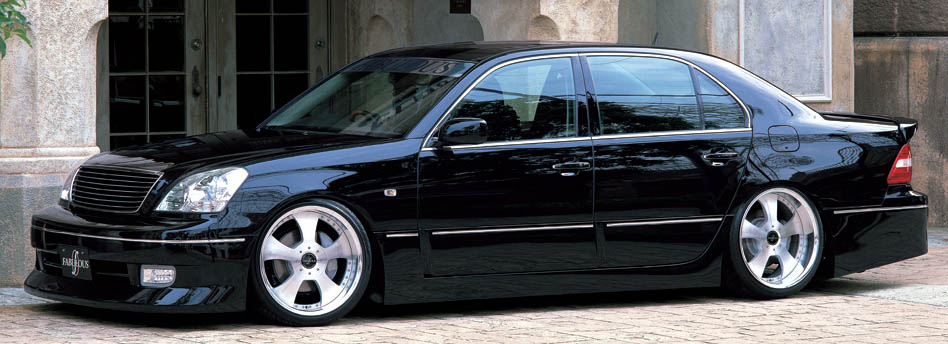 photo 1 Lexus LS 430 custom wheels Fabulous Profound 20x9.0, ET +26, tire size 245/35 R20. 20x10.5 ET+30 285/30 R20