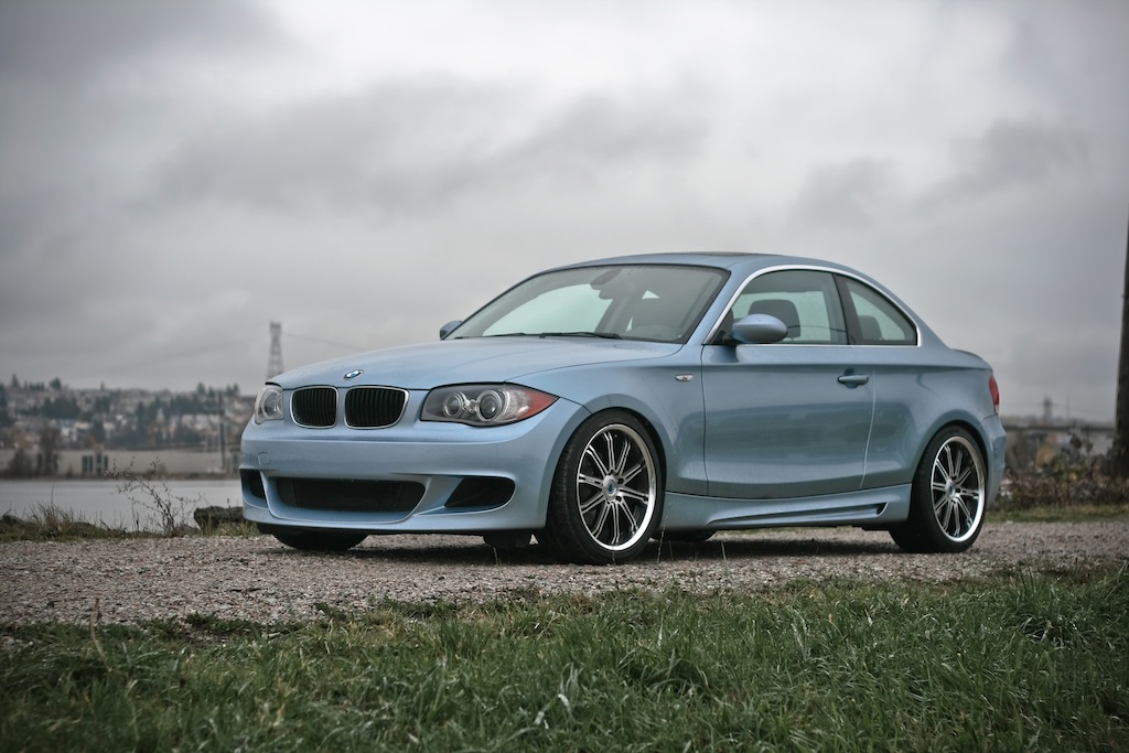 photo 4 BMW 128 custom wheels Work  Varianza Schwert SC1 18x8.5, ET +40, tire size 225/45 R18. 18x9.5 ET+48 255/35 R18