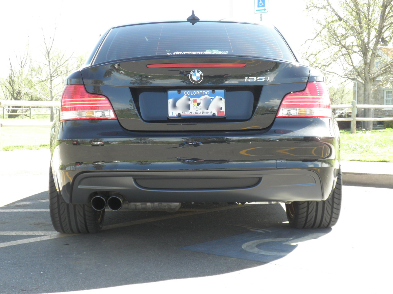 photo 4 BMW  135 custom wheels Forgestar  18x8.5, ET +40, tire size 245/35 R18. 18x9.5 ET+60 275/35 R18