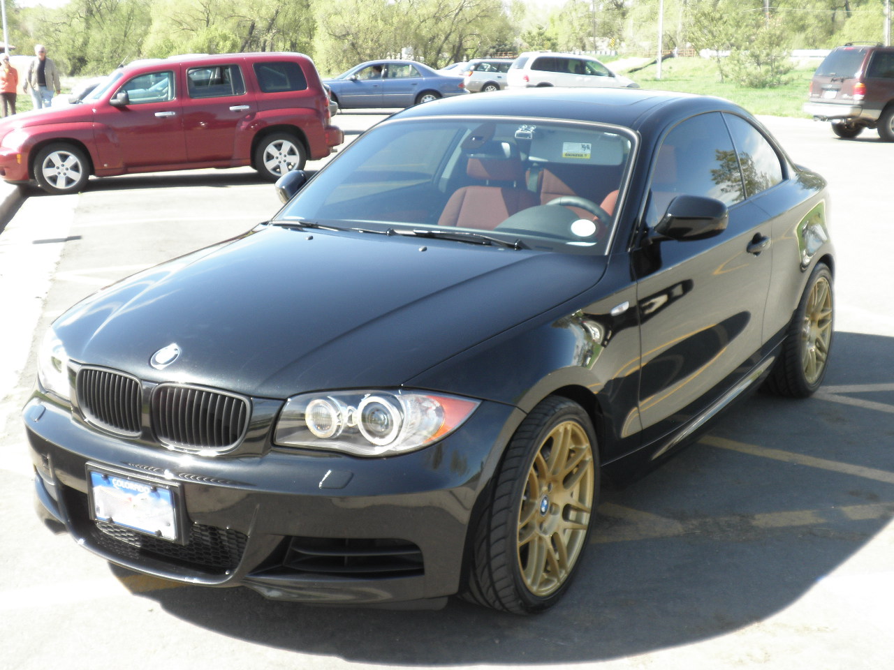 photo 1 BMW  135 custom wheels Forgestar  18x8.5, ET +40, tire size 245/35 R18. 18x9.5 ET+60 275/35 R18