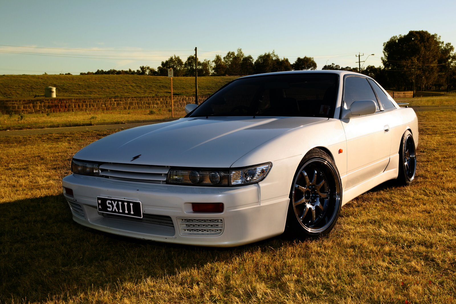 photo 1 Nissan S13 custom wheels Work Emotion XD9 17x9.5, ET +9, tire size 215/45 R17. 18x10.0 ET+18 235/40 R18