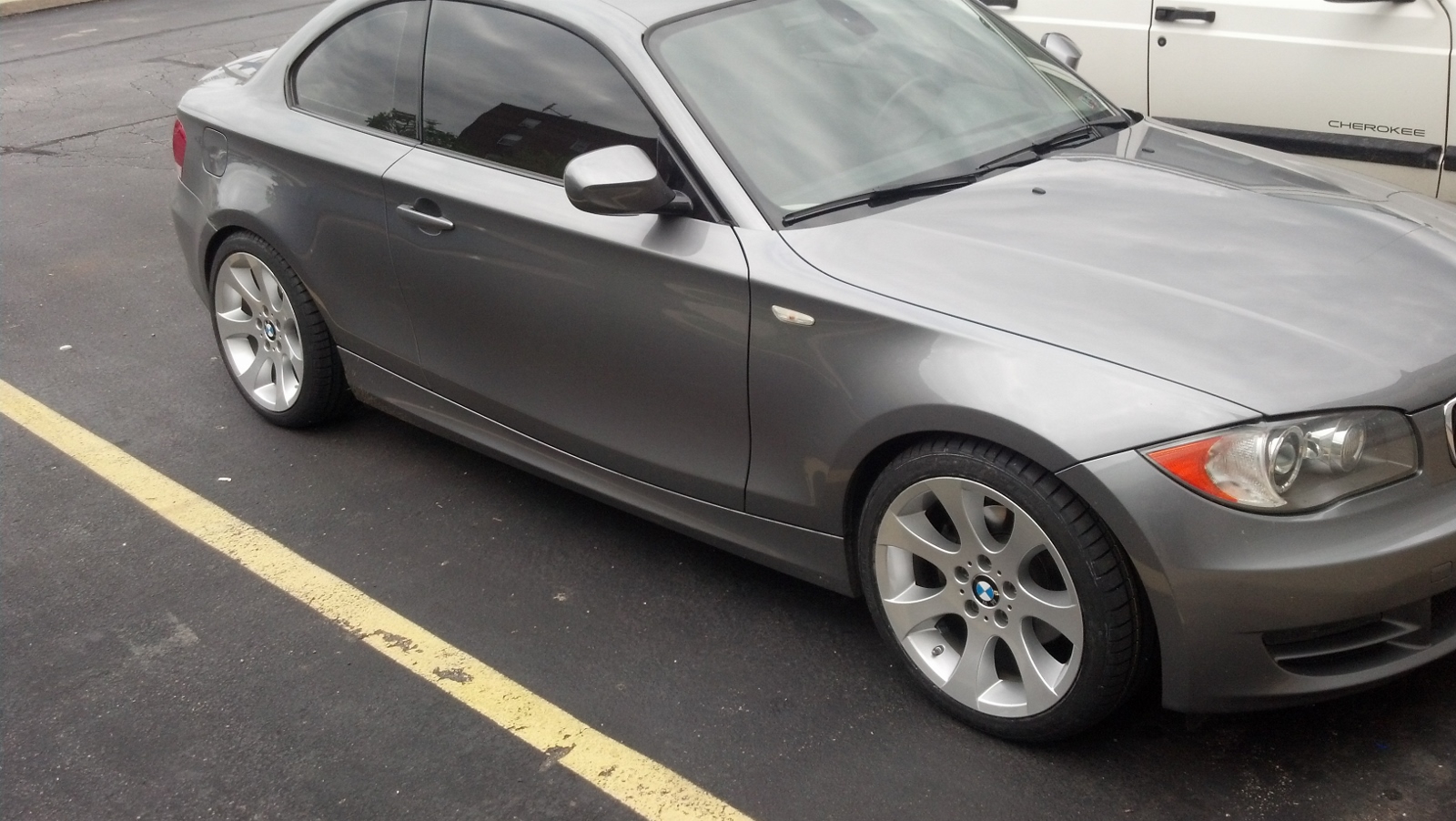 photo 2 BMW 128 custom wheels BMW Style 162 18x8.0, ET +34, tire size 225/40 R18. 18x8.5 ET+37 245/35 R18