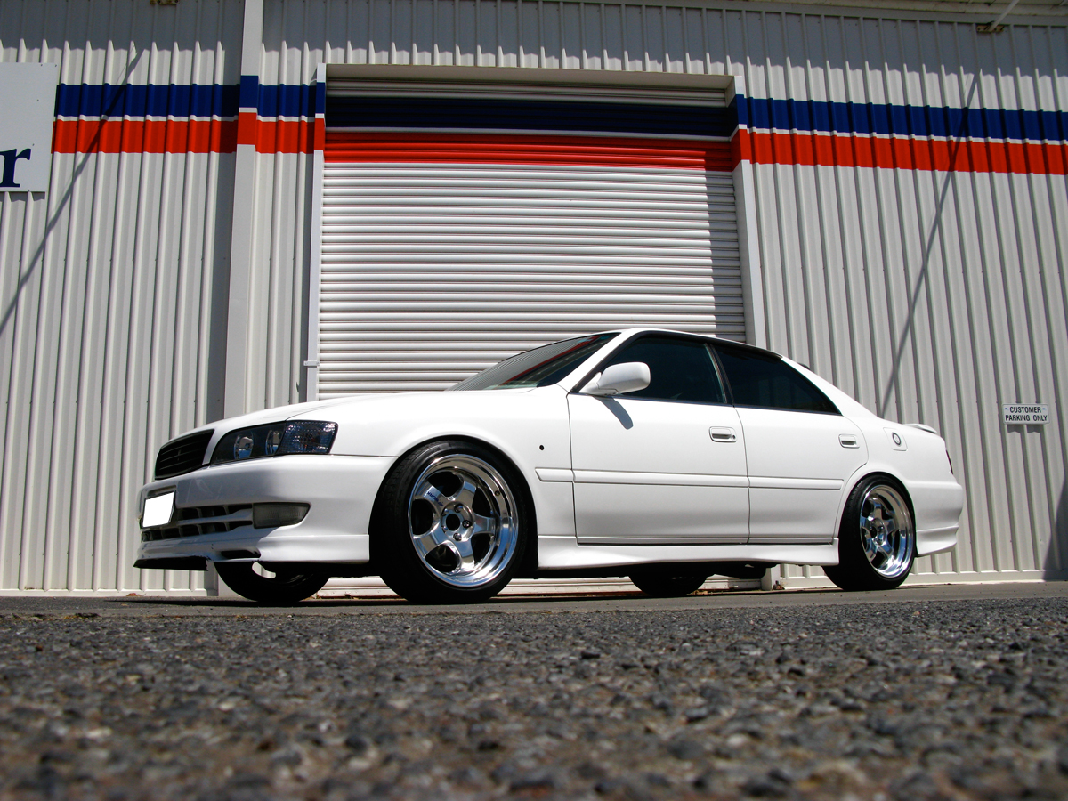 photo 1 Toyota Chaser custom wheels Work Wheels Meister SP1 18x9.0, ET +26, tire size 235/40 R18. 18x10.0 ET+33 265/35 R18