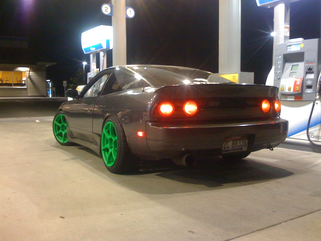 photo 2 Nissan S13 custom wheels Grenade GX-01 17x9.0, ET +15, tire size 215/40 R17. 17x9.0 ET-5