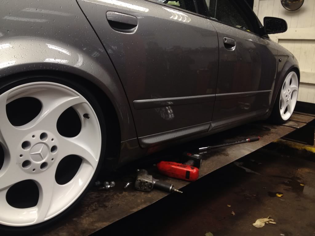 photo 2 Audi A4 custom wheels Mercedes Alphards 18x8.5, ET , tire size 215/35 R18. 18x9.5 ET 215/40 R18