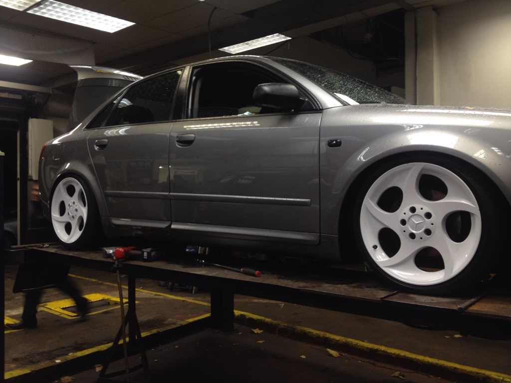 photo 3 Audi A4 custom wheels Mercedes Alphards 18x8.5, ET , tire size 215/35 R18. 18x9.5 ET 215/40 R18