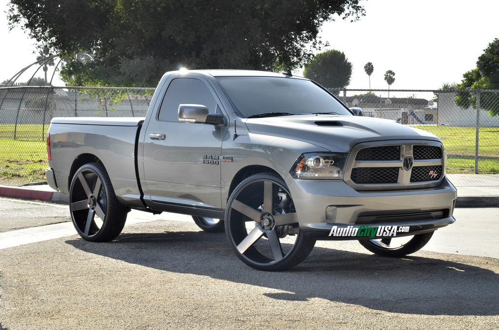 photo 5 RAM 1500 custom wheels DUB Ballers s116 30x10.0, ET , tire size 255/30 R30. x ET