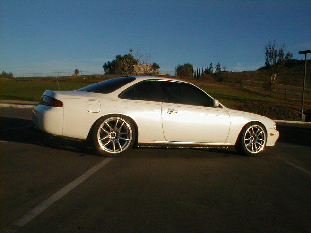 photo 1 Nissan S14 custom wheels Work Wheels Emotion CR-Kai 18x9.5, ET +12, tire size 245/35 R18. 18x9.5 ET+12
