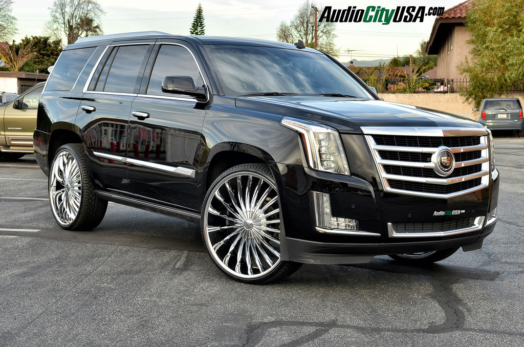 photo 5 Cadillac Escalade custom wheels Velocity VW 11 28x10.0, ET , tire size 295/25 R28. x ET 
