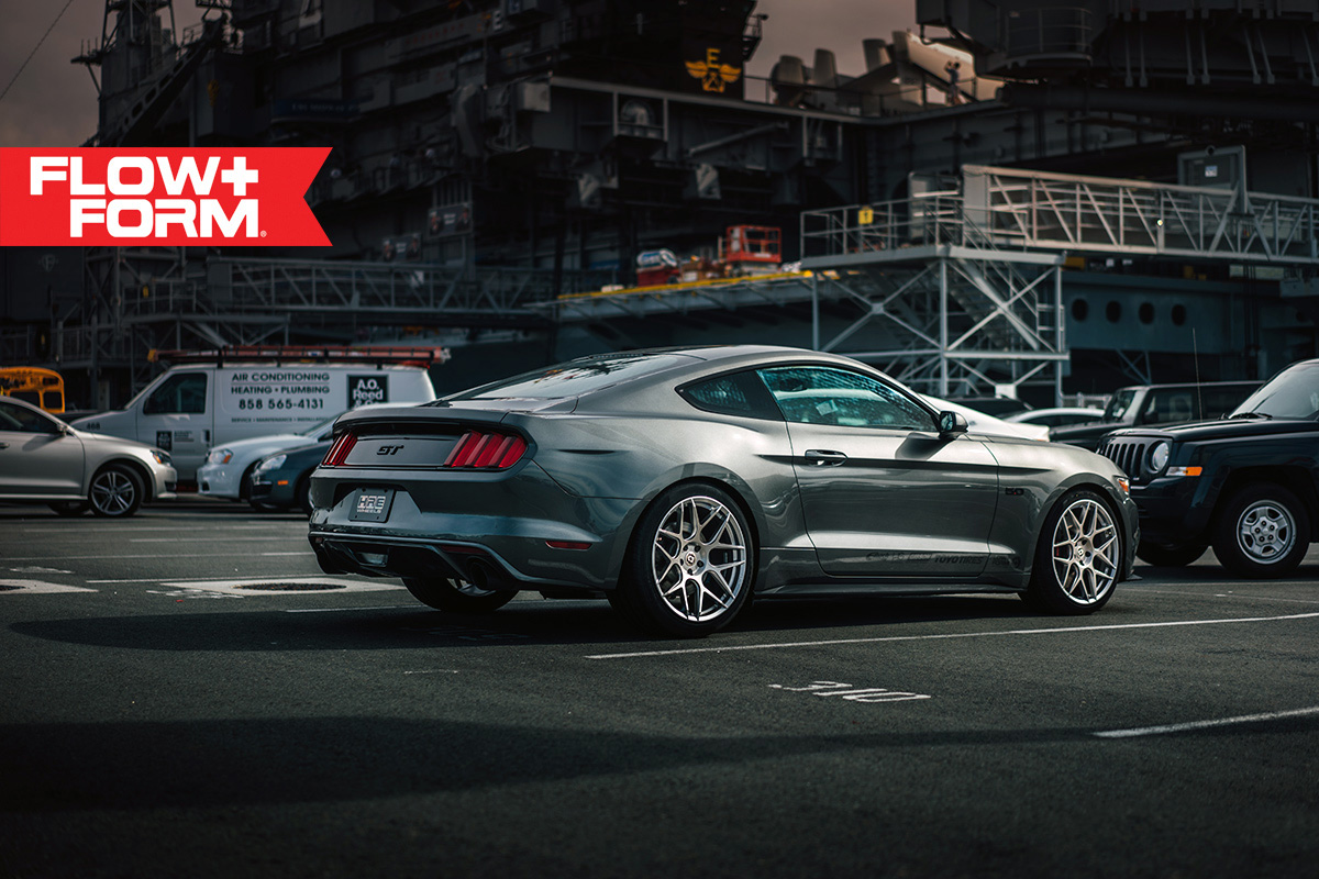 photo 5 Ford Mustang custom wheels HRE FlowForm FF01 20x9.5, ET +35, tire size 265/30 R20. 20x10.5 ET+45 285/35 R20