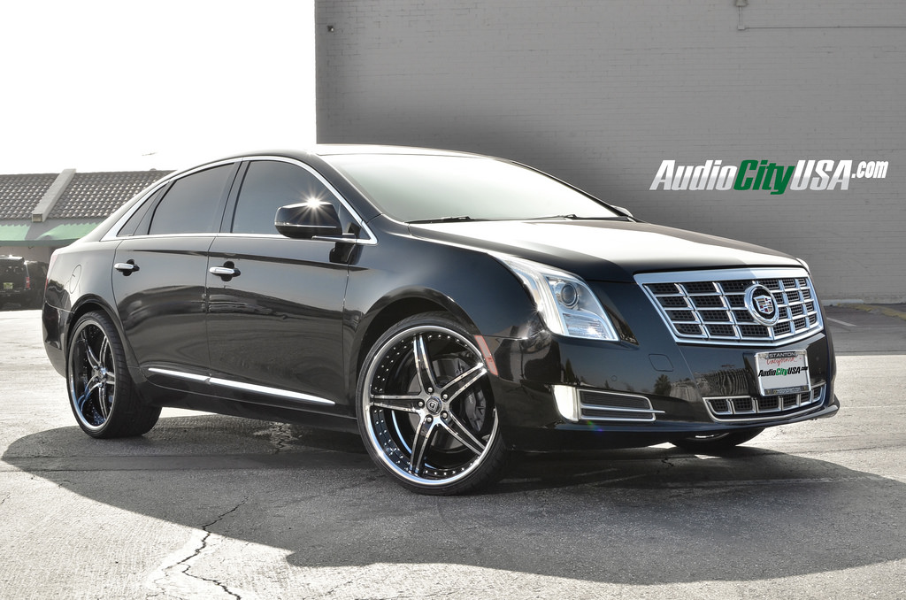 photo 1 Cadillac XTS custom wheels Lexani Forged LF 705 22x9.0, ET , tire size 245/30 R22. 22x10.0 ET 295/25 R22